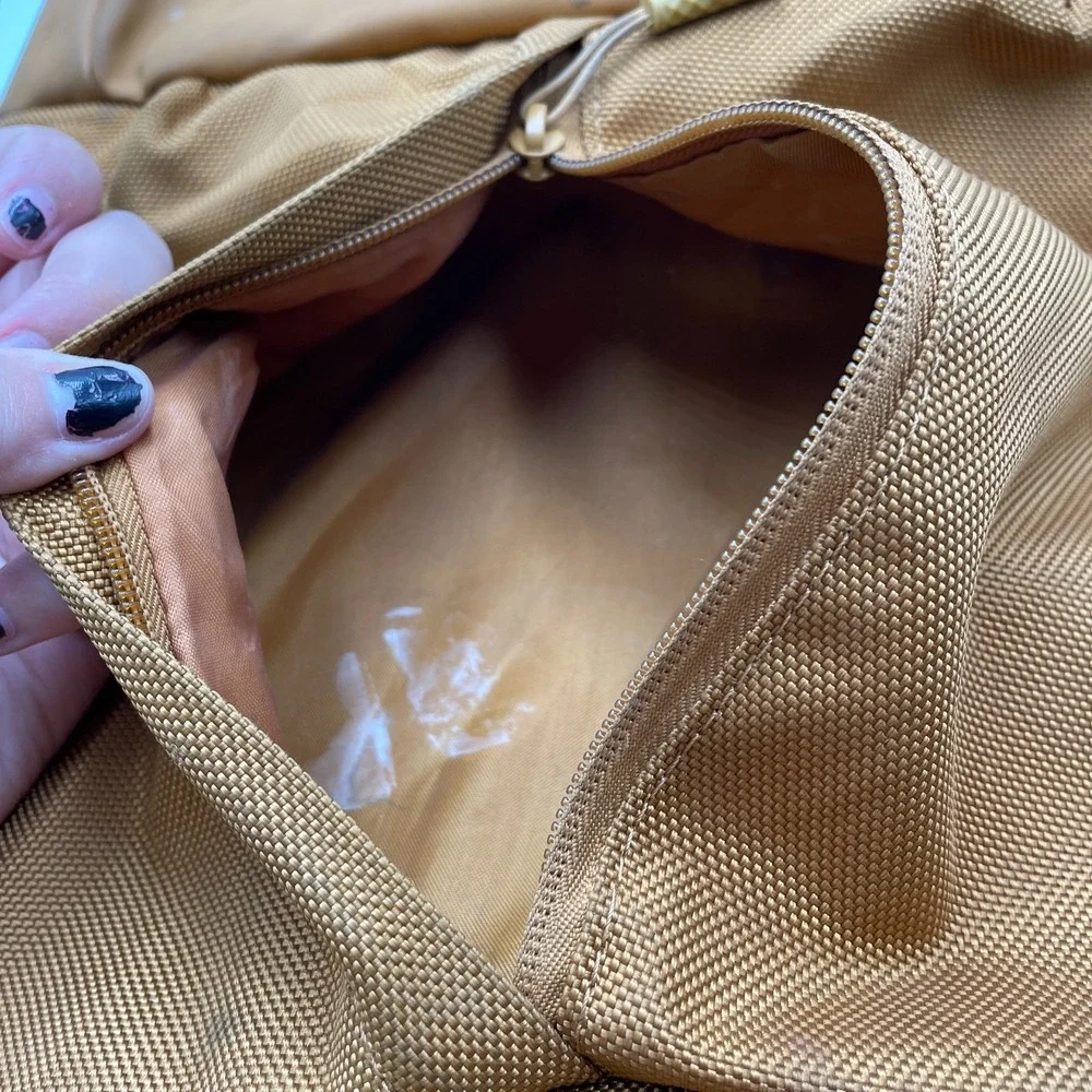Air Jordan Backpack Fluid Desert Ochre Zip Inner Pocket Laptop Sleeve Shoulder